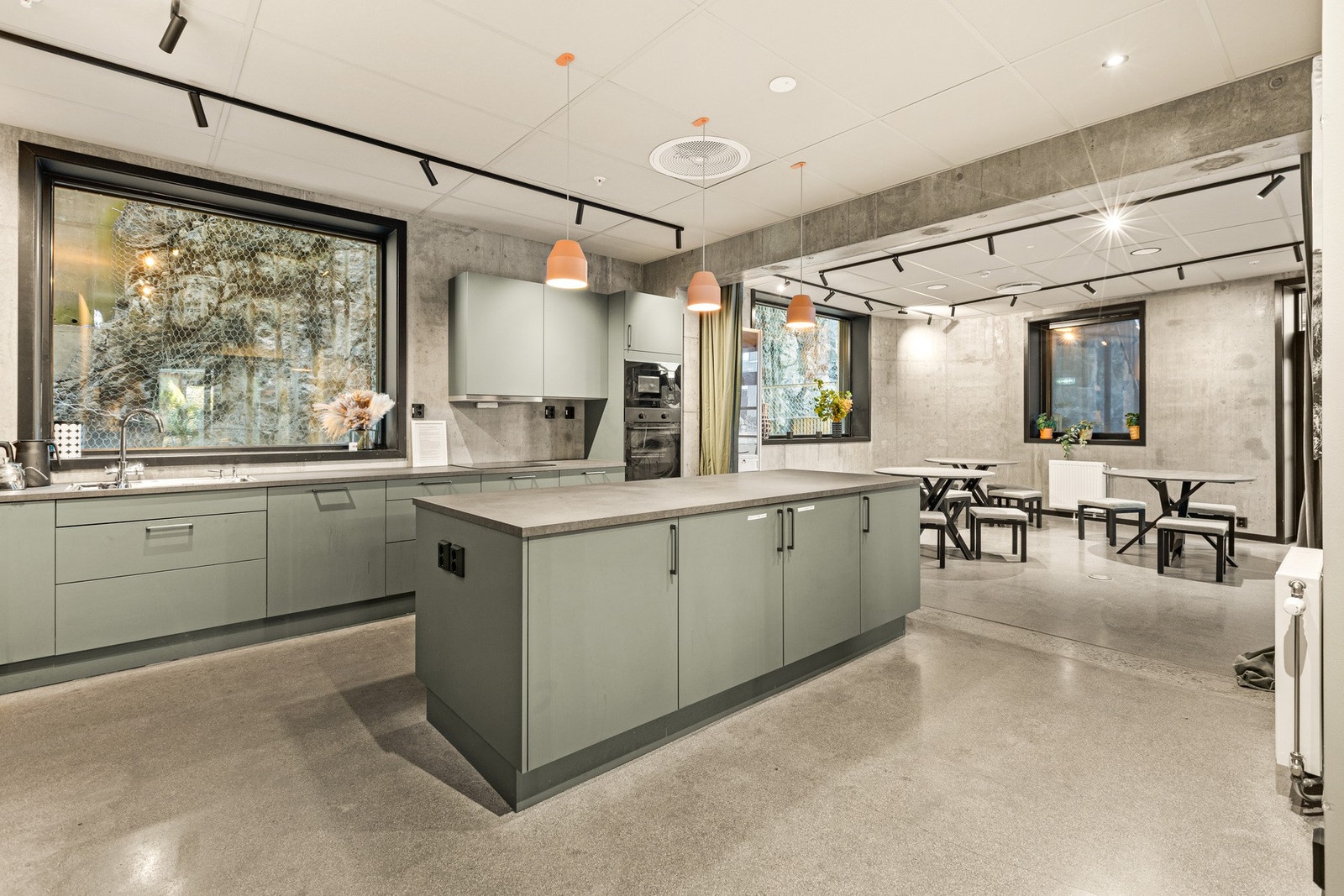 Fellesareal - Kjøkken tilknyttet selskapslokalet Galleribilde