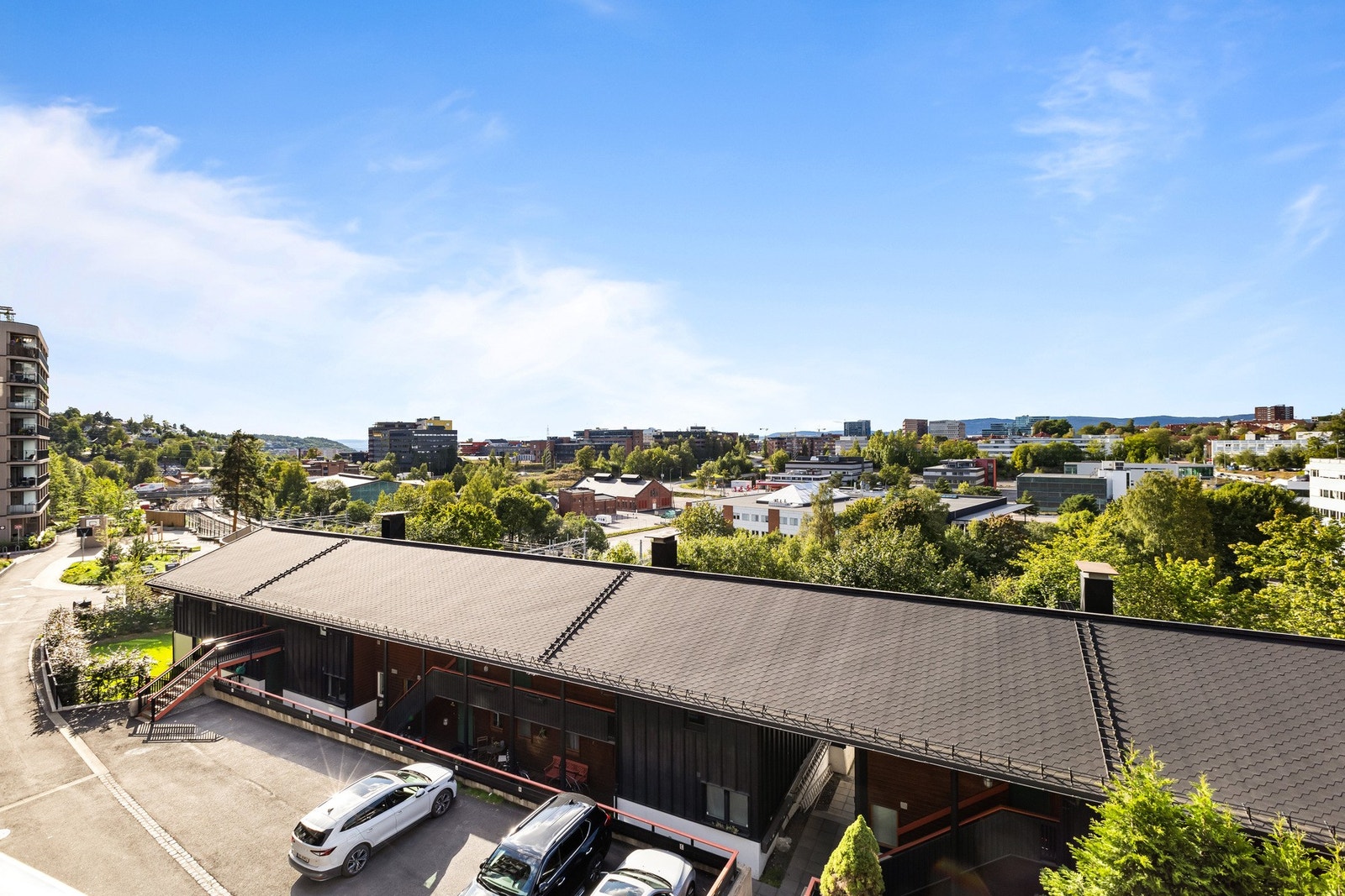 Fin utsikt Galleribilde