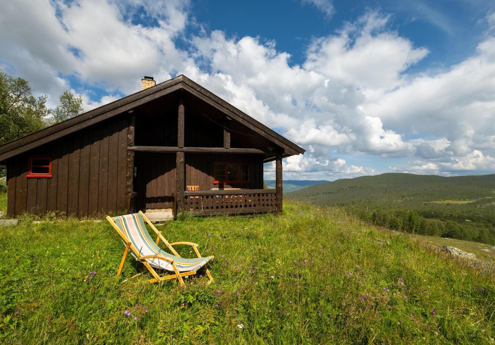 Nyt hyttelivets gleder til det fulle Galleribilde