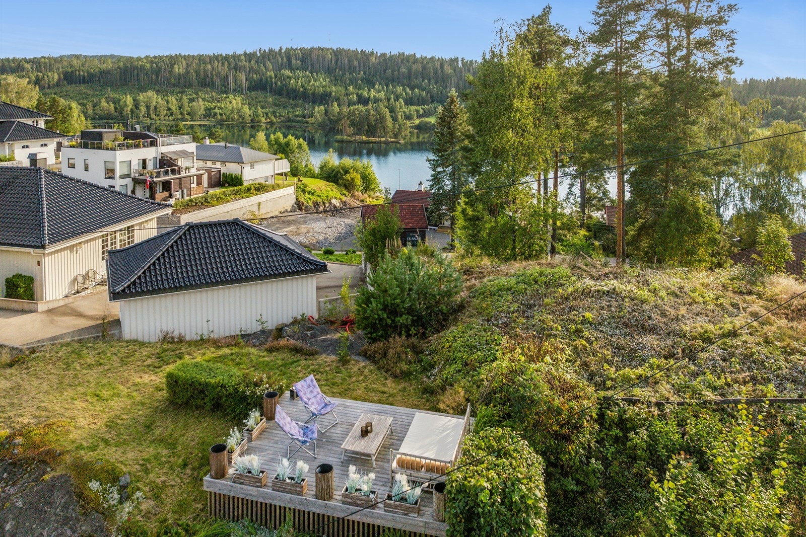 Flott natur utsikt. Galleribilde