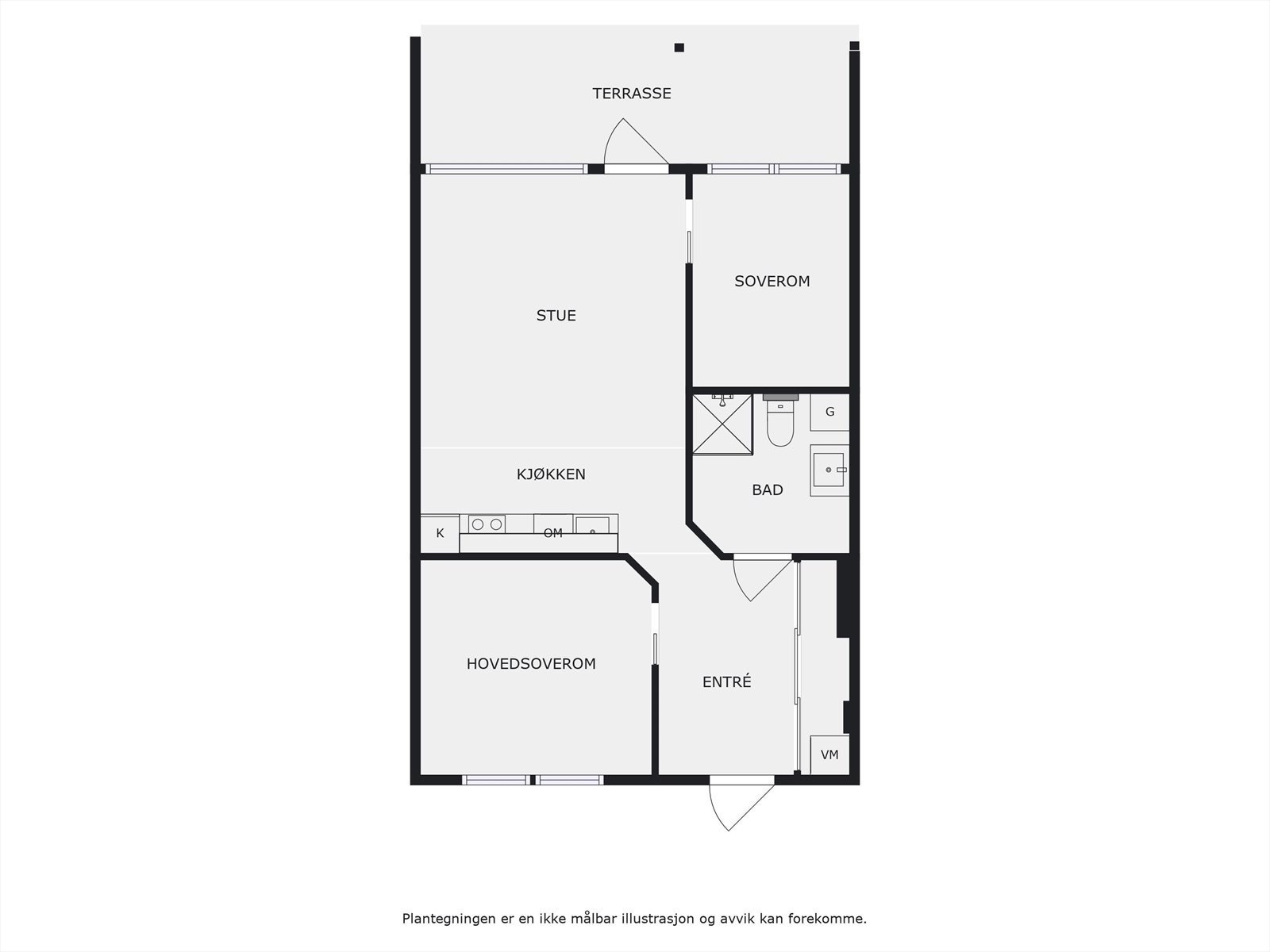 Plantegning. Galleribilde