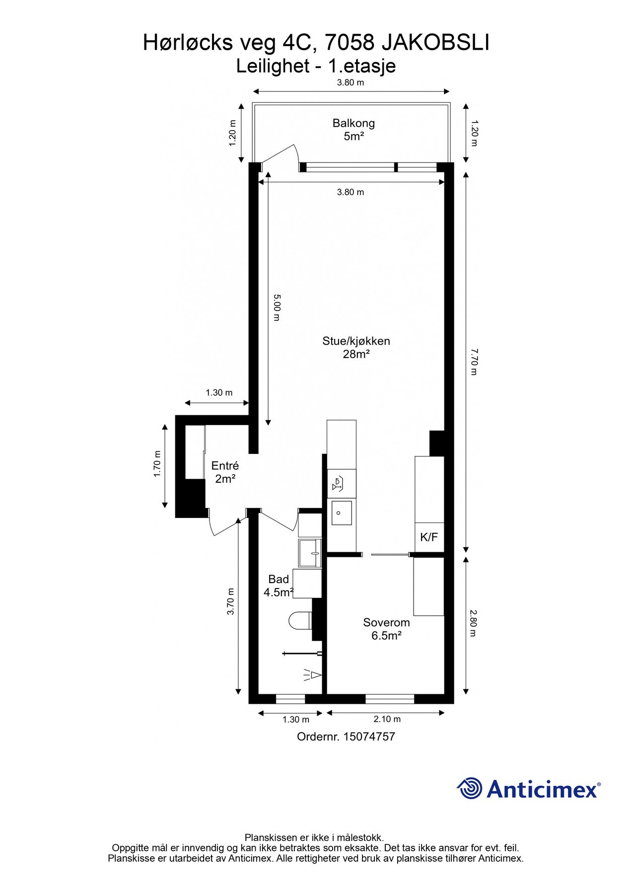 Planskisse. Galleribilde