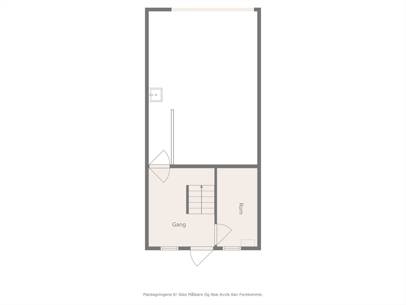 Plantegning 1. etasje. Galleribilde