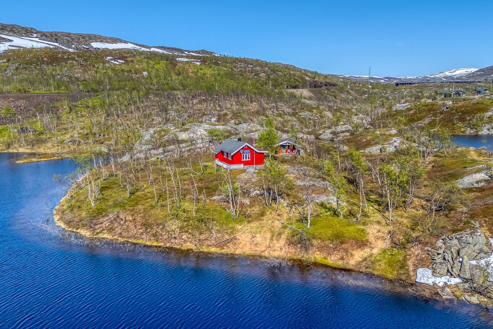 Idyllisk og usjenert beliggenhet Galleribilde