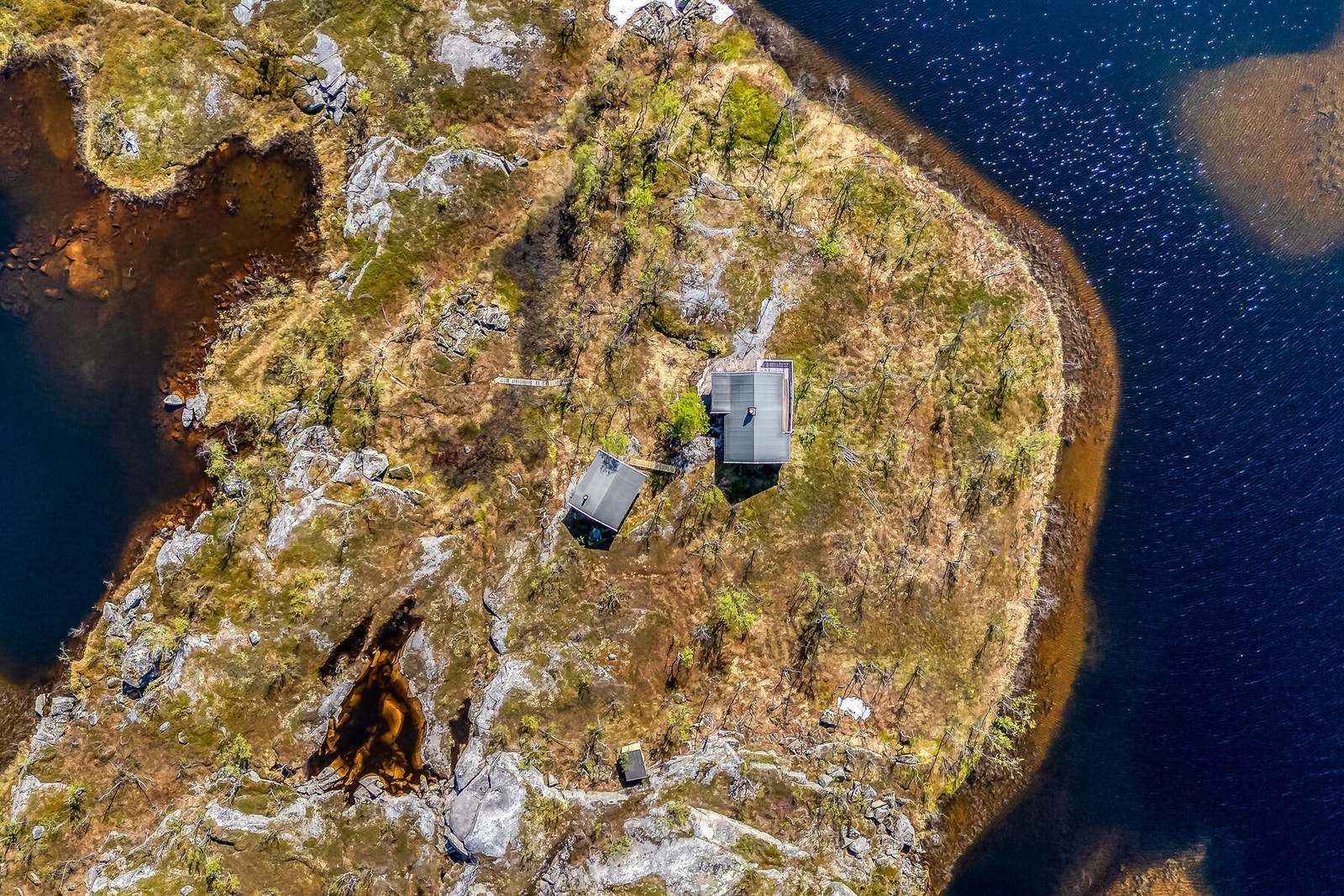 Dronebilde Galleribilde