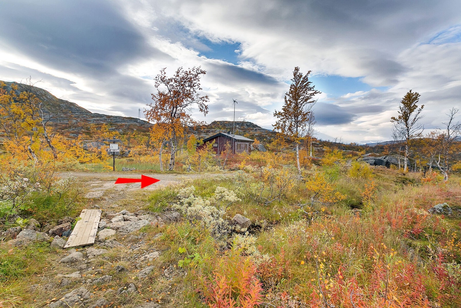 Adkomst via Rallarveien Galleribilde