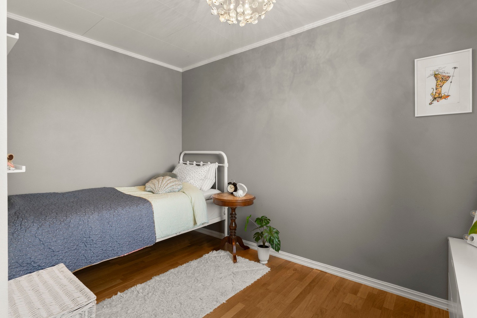 Tre soverom her i underetasjen Galleribilde