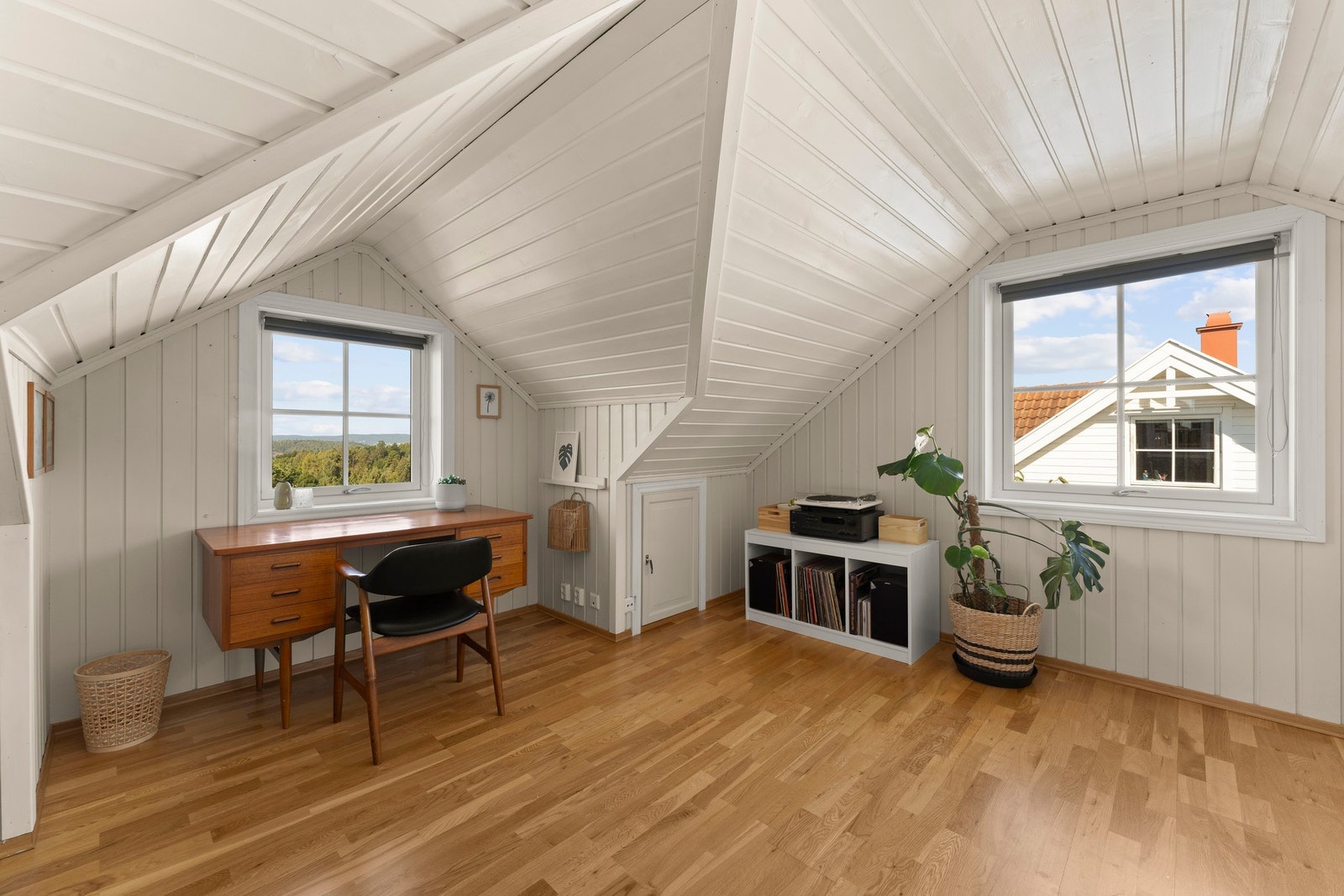 Det er bygget inn arker, som gjør rommene større og mer brukervennlige Galleribilde