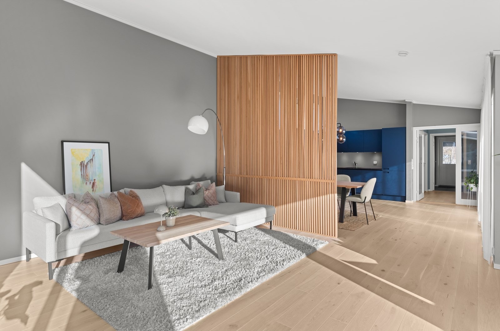 Stue og kjøkken Galleribilde