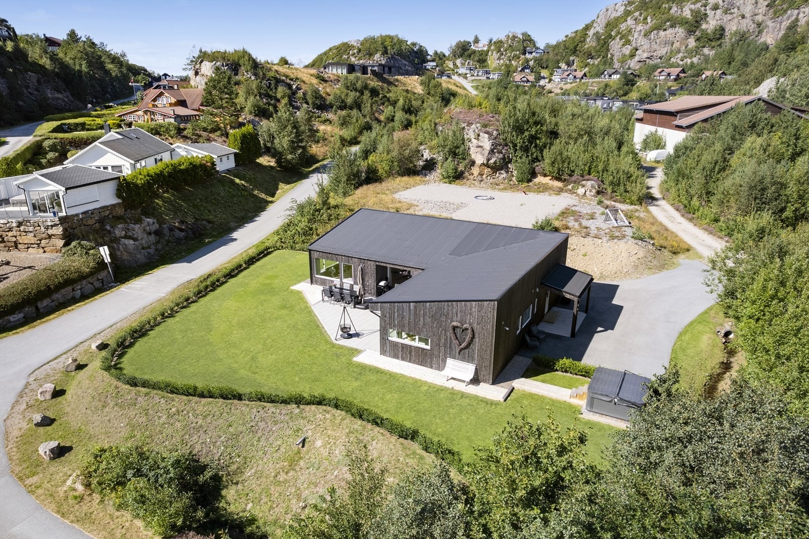 Her har man alt på en flate, lettstelt og praktisk Galleribilde