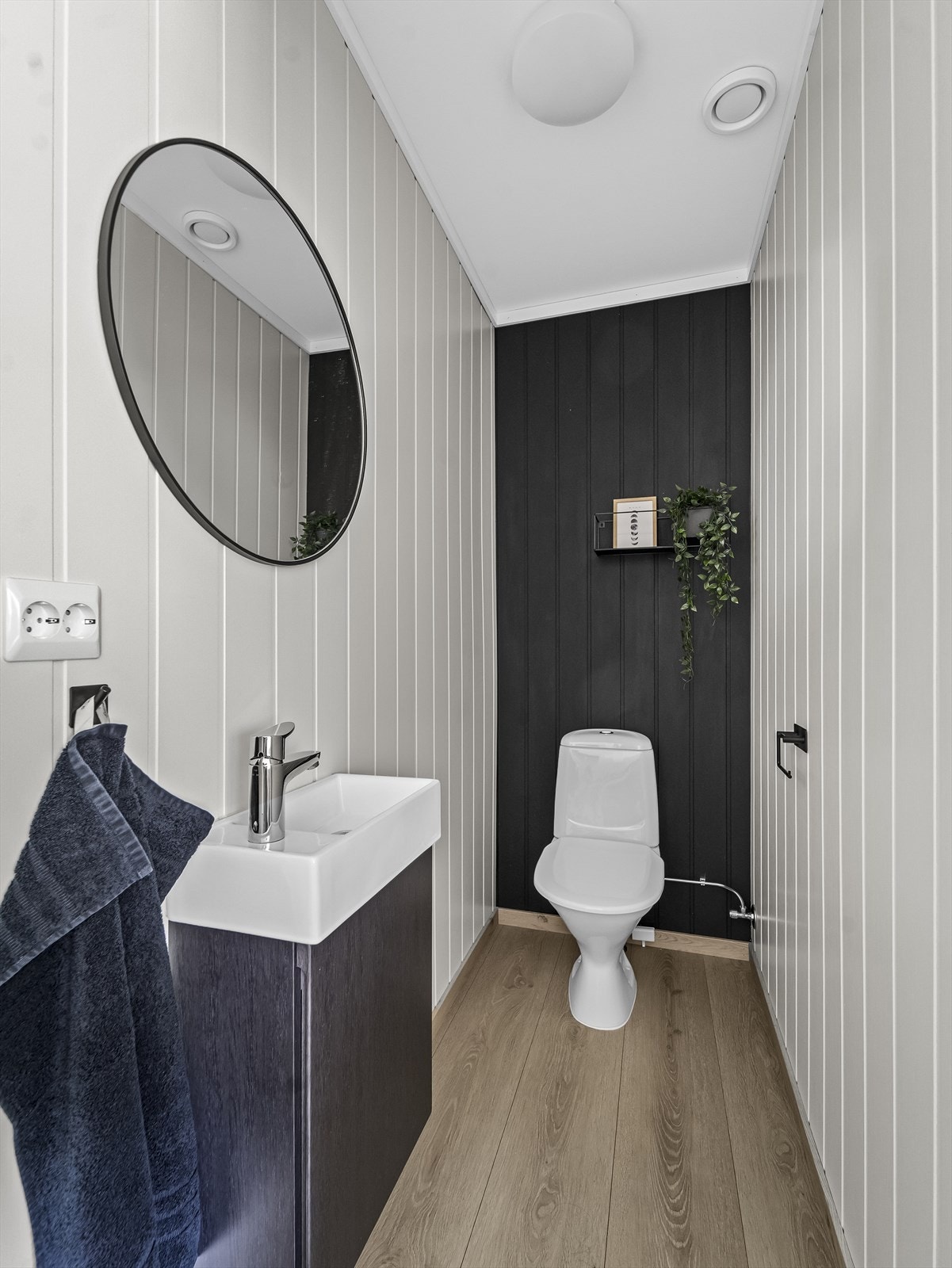 Praktisk toalettrom. Galleribilde