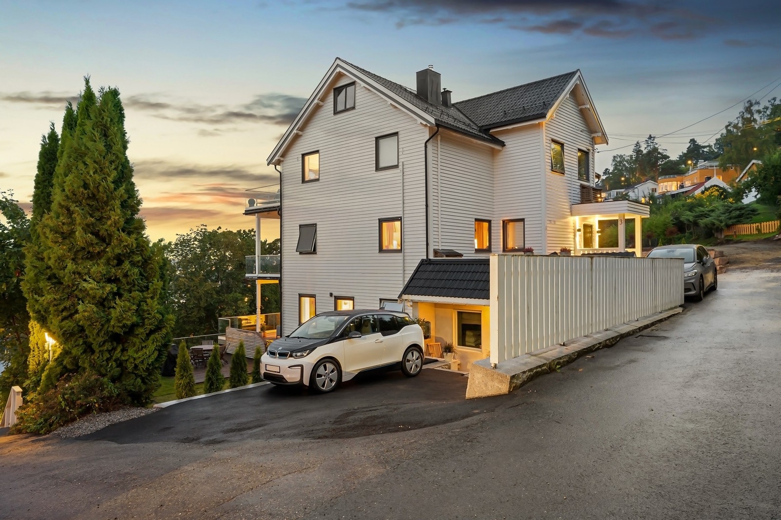 Kveldsstemning Galleribilde