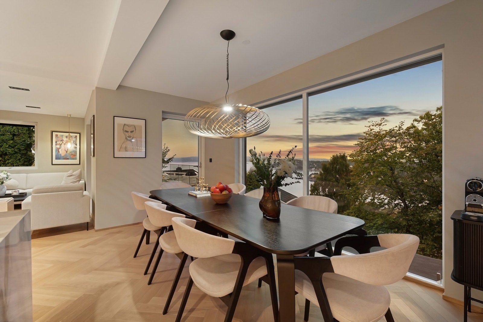 Kveldsstemning Galleribilde