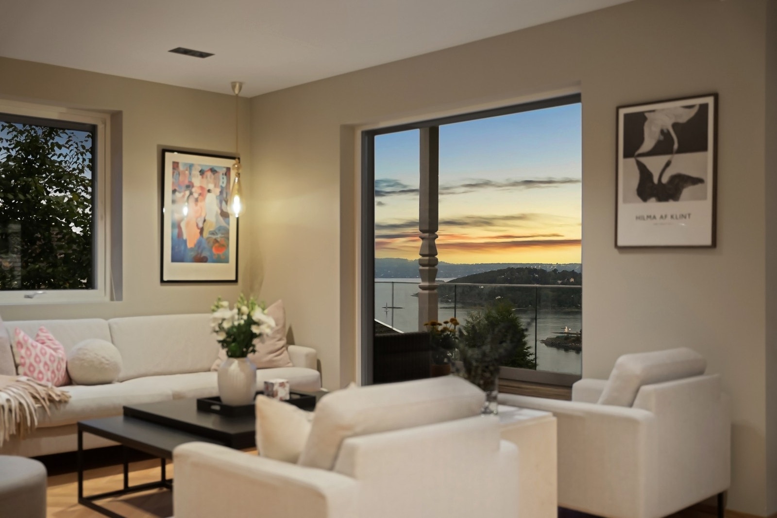 Kveldsstemning Galleribilde