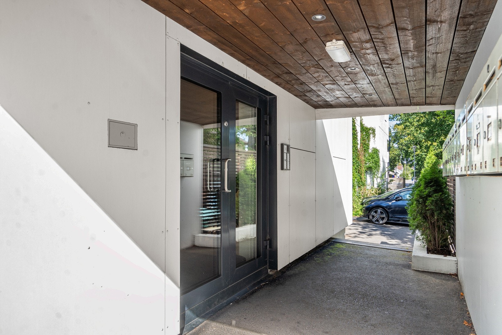 Felles inngangsparti Galleribilde