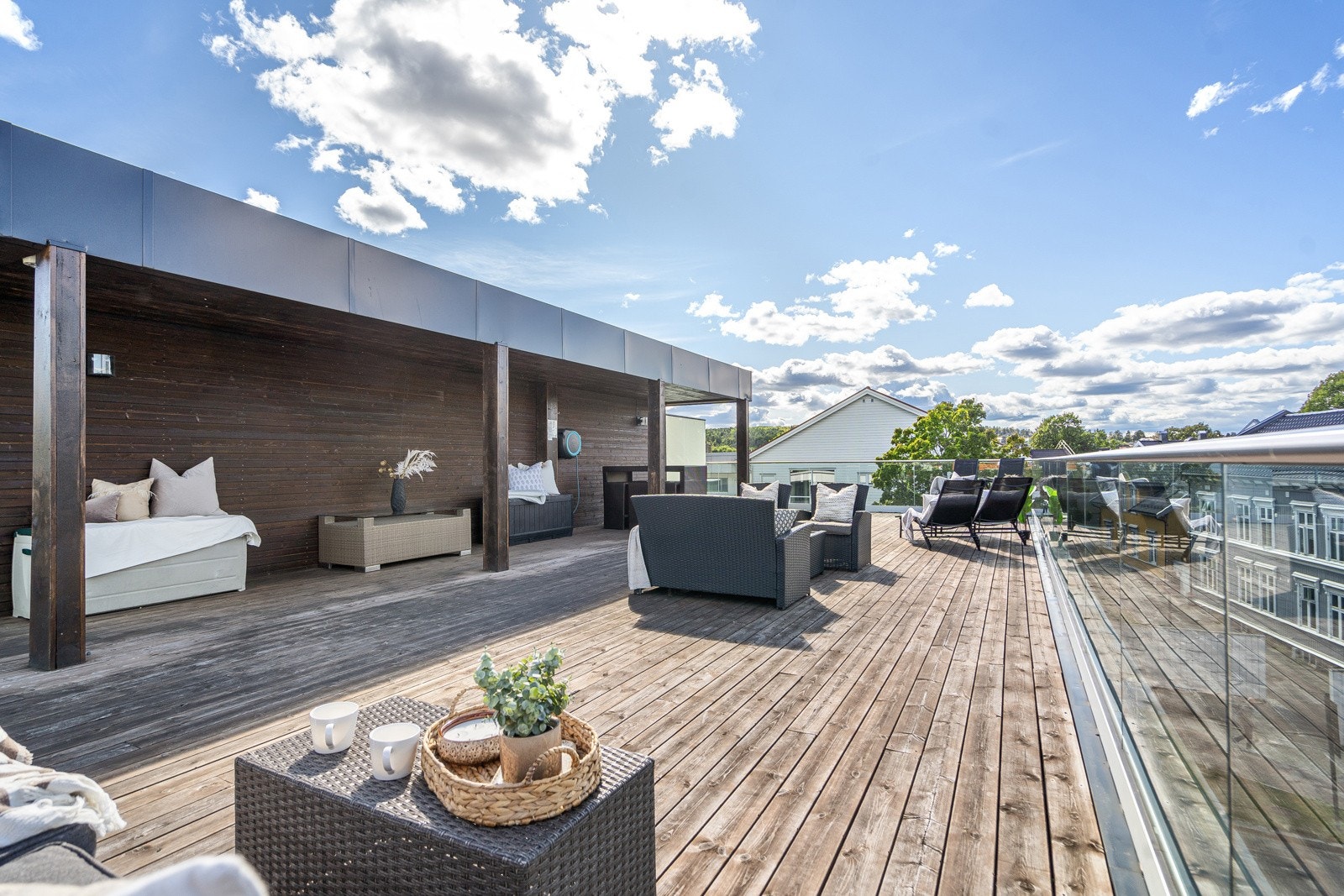 Felles takterrasse Galleribilde