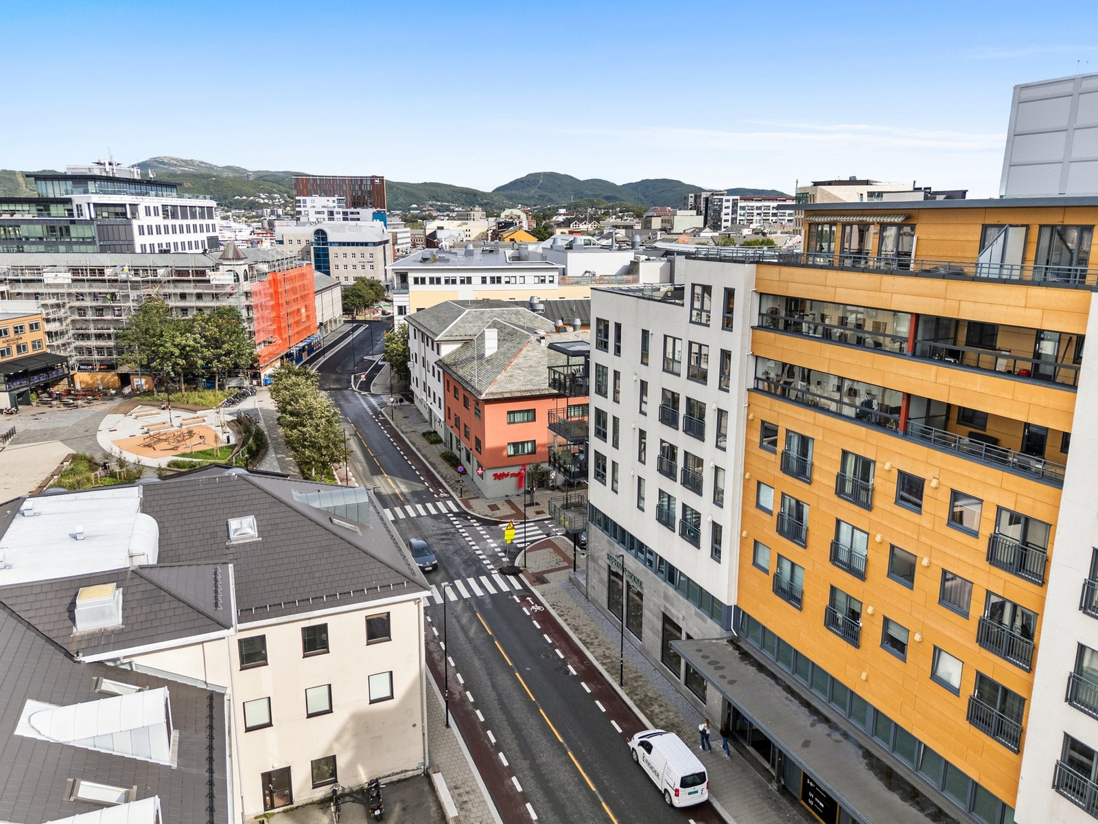 Borettslaget har IN-ordning for nedbetaling av lån og reduksjon av felleskost Galleribilde