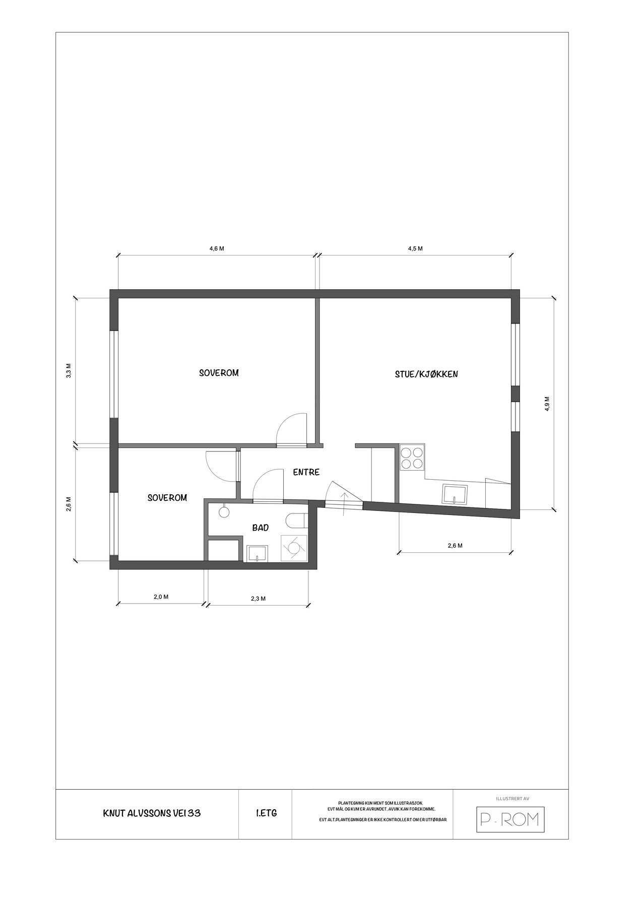 Den arealsmarte planløsningen gir en fantastisk romfølelse! Galleribilde