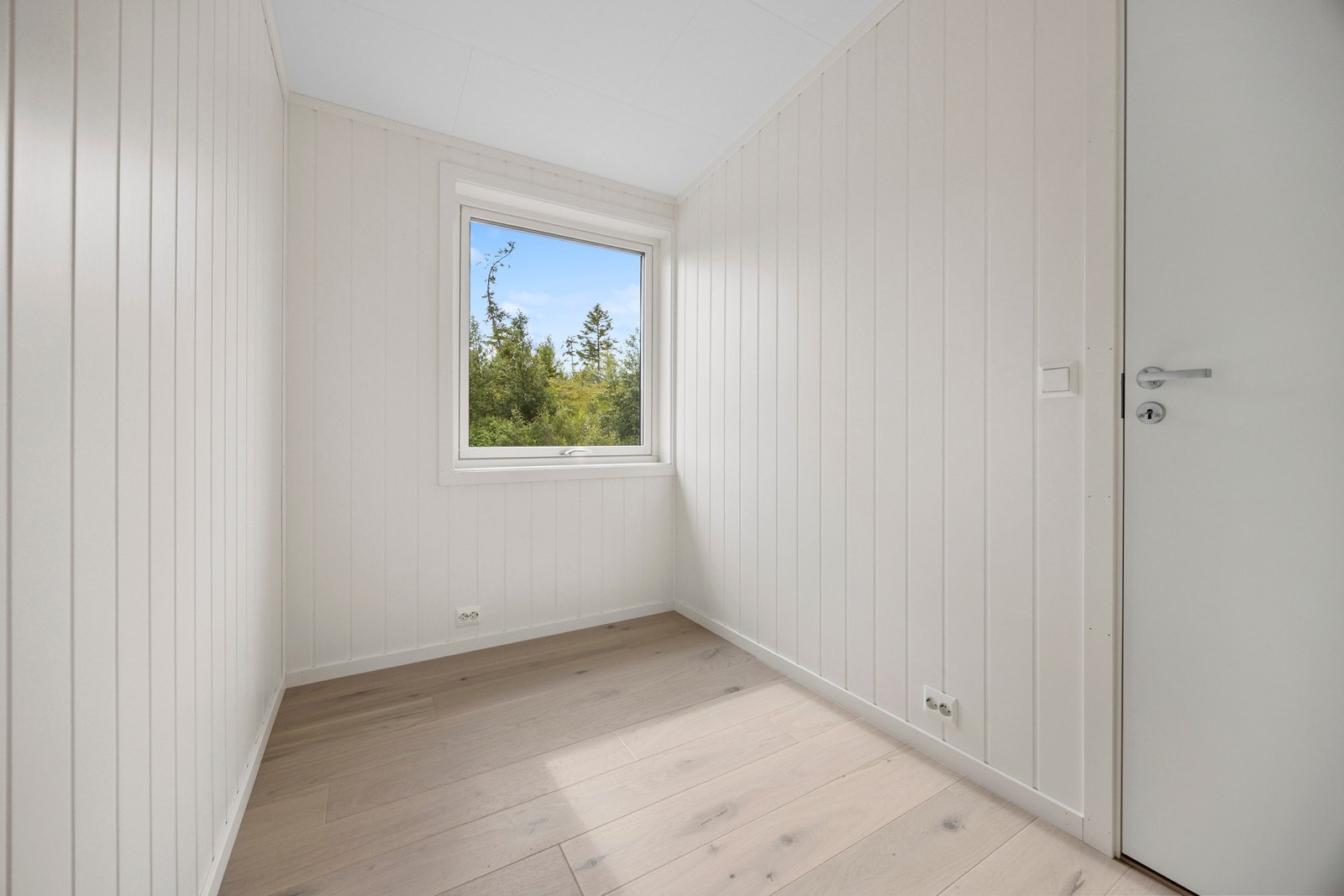 Hytta leveres med tre soverom. Galleribilde