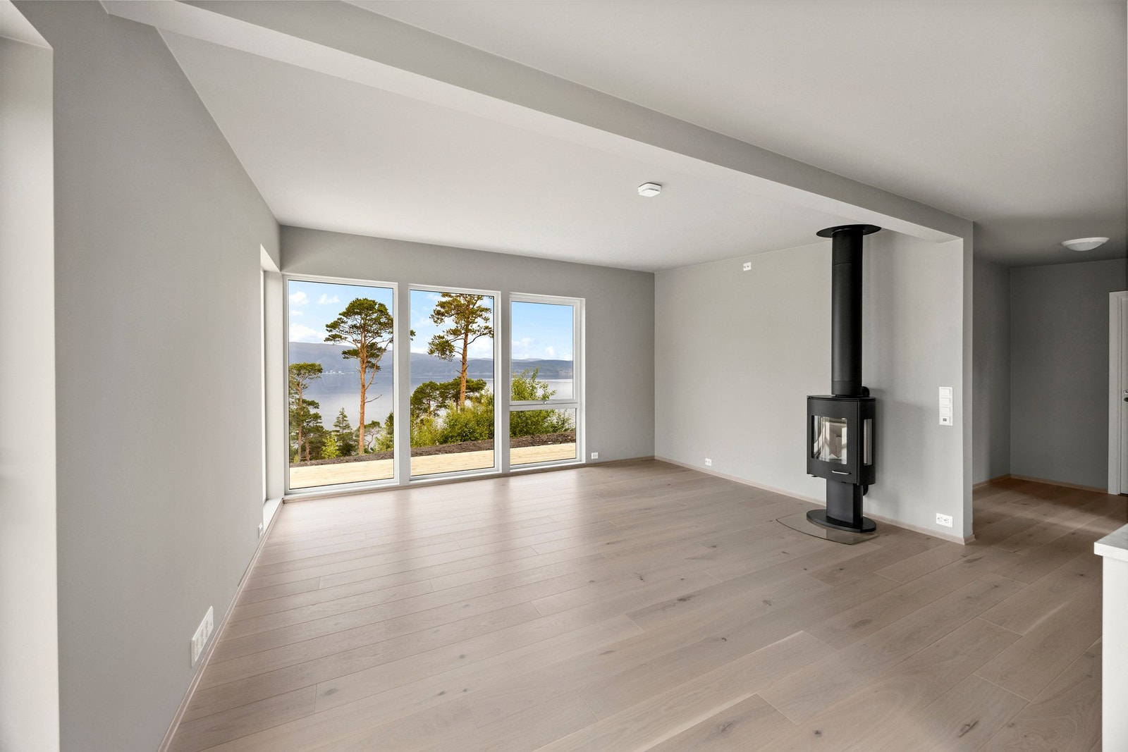 Det er gjort delikate farge- og materialvalg Galleribilde