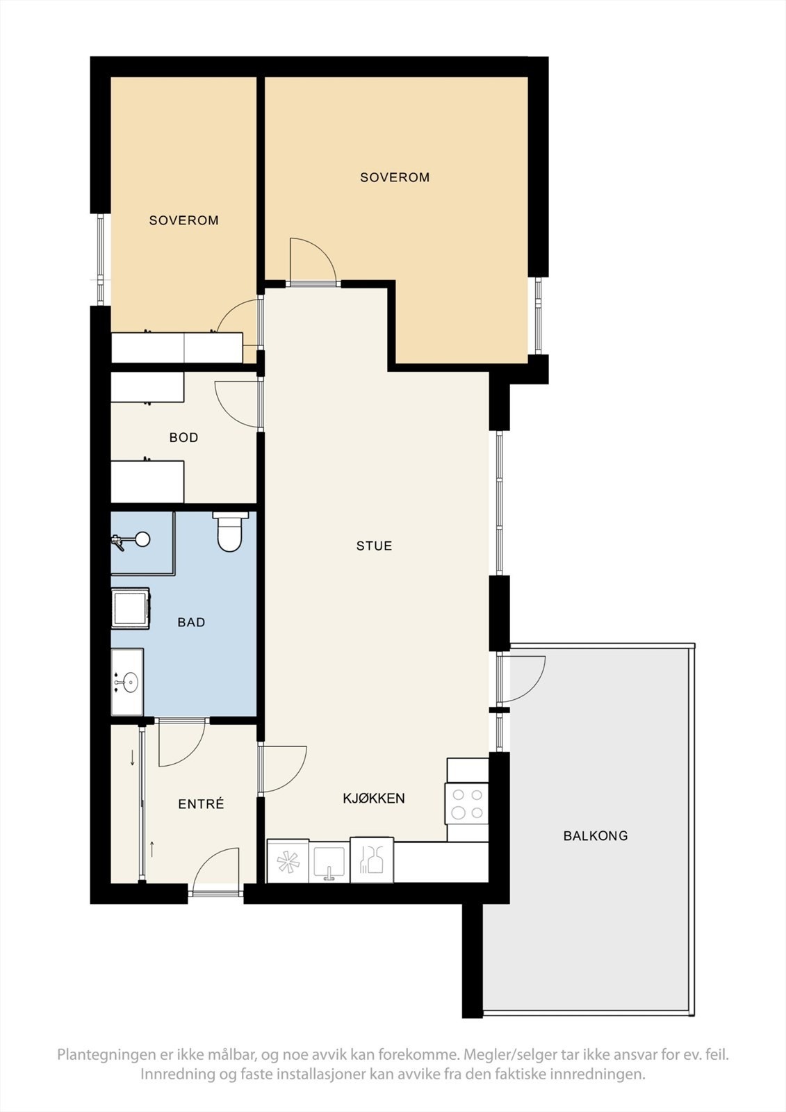 Plantegning. Galleribilde