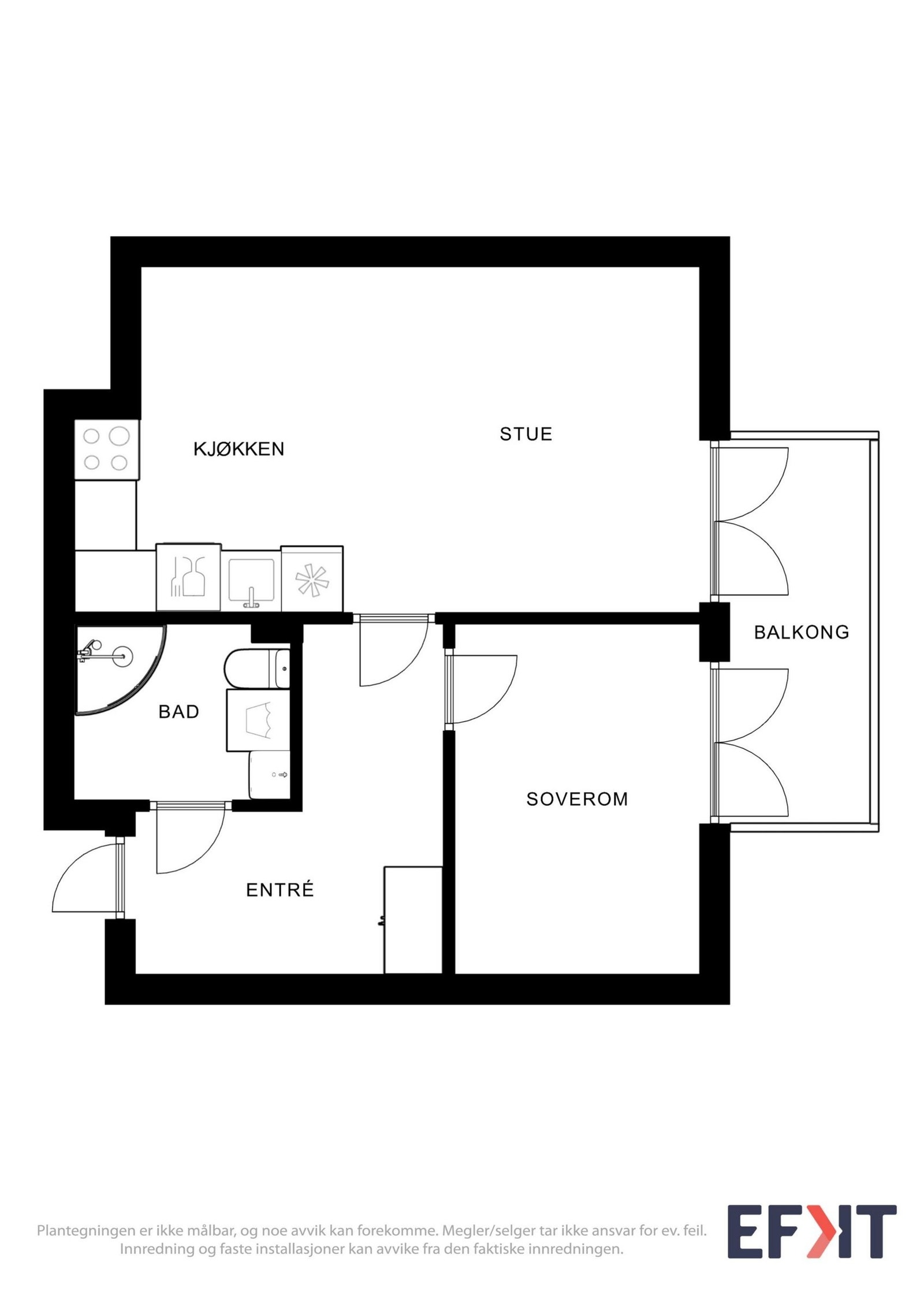 God utnyttelse av areal Galleribilde