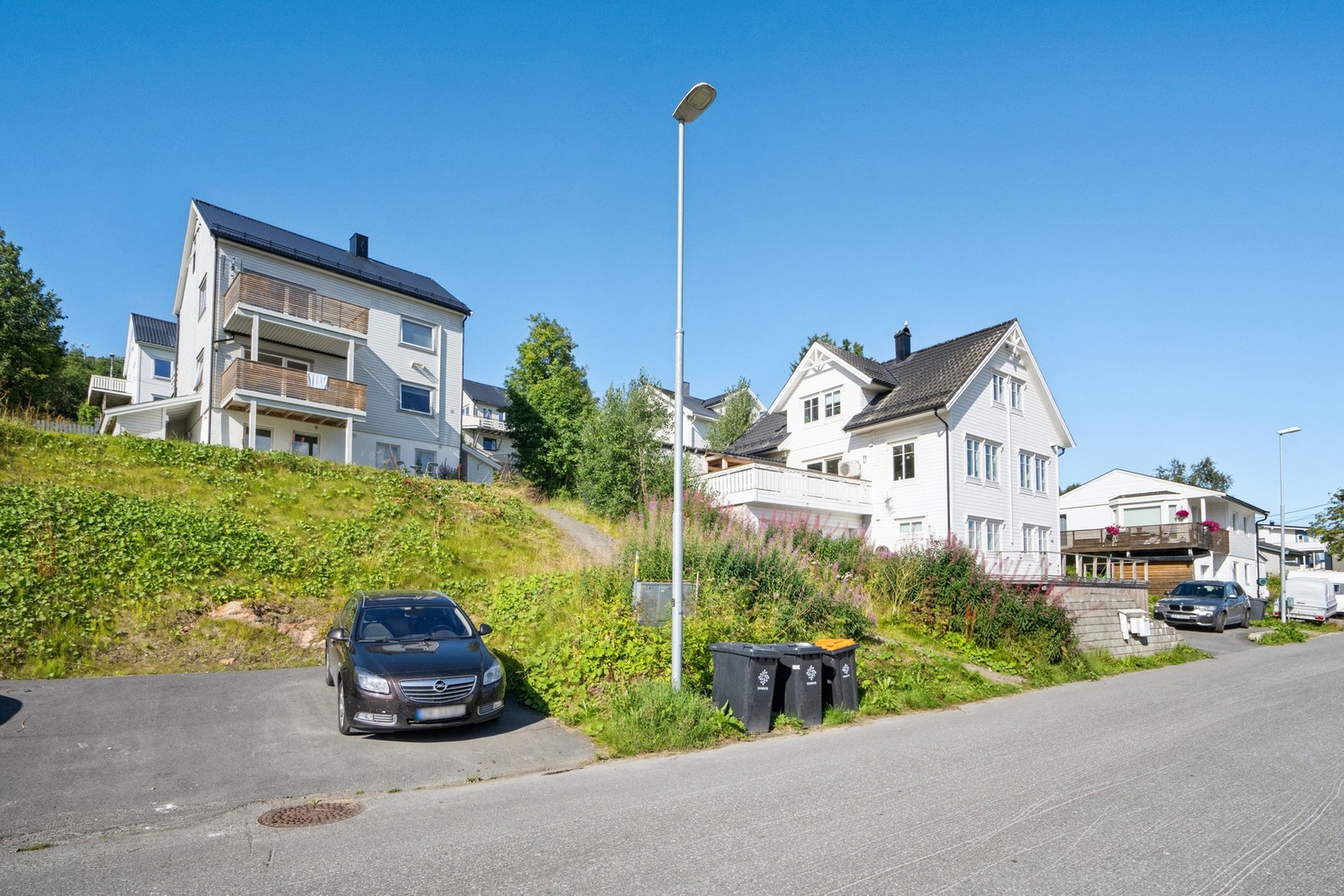 Bygget har 4 seksjoner Galleribilde