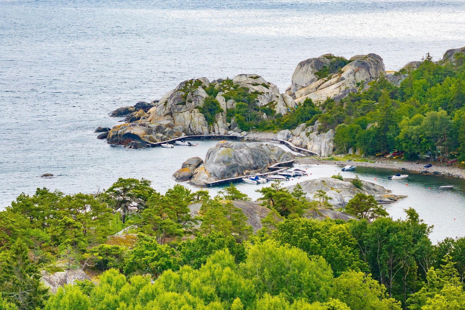 Rusleavstand til sjø og strand Galleribilde
