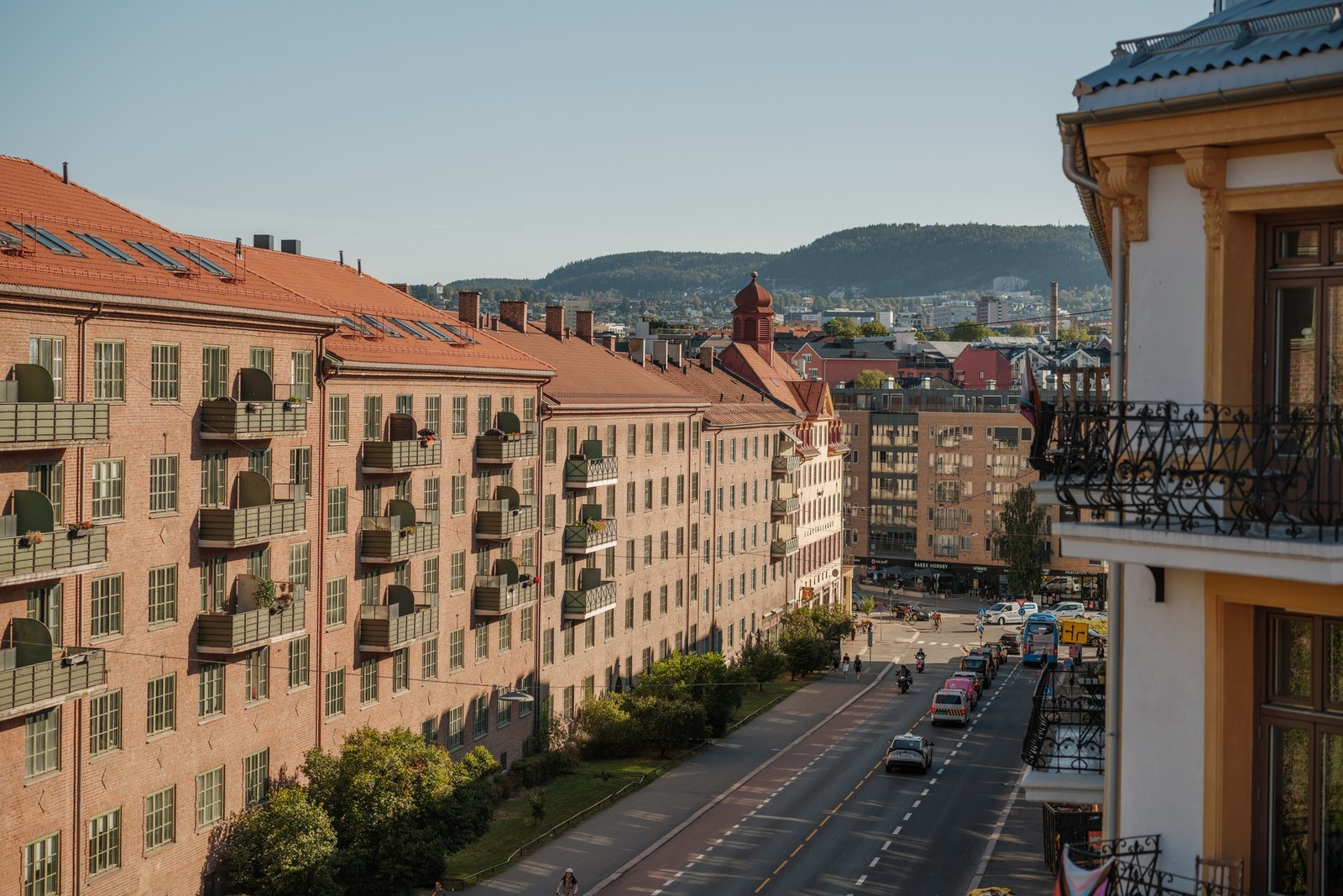 Flott utsikt over nærområdet. Galleribilde