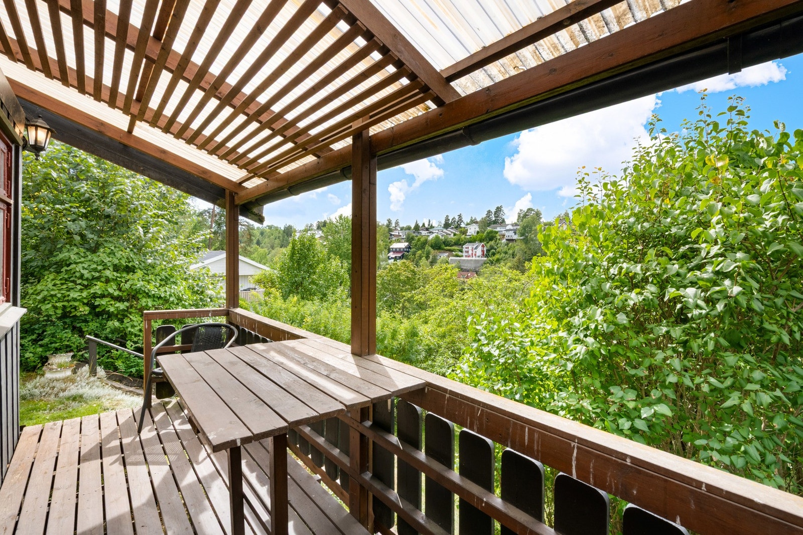 Koselig veranda Galleribilde