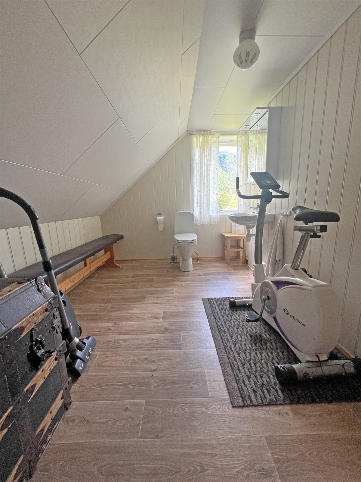 Toalettrom. Galleribilde