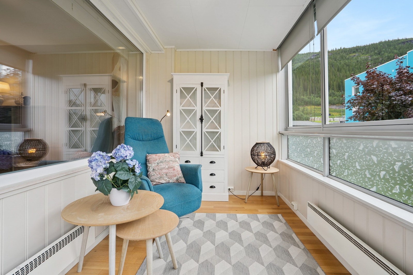 Varmekabler gjør at rommet kan brukes Galleribilde