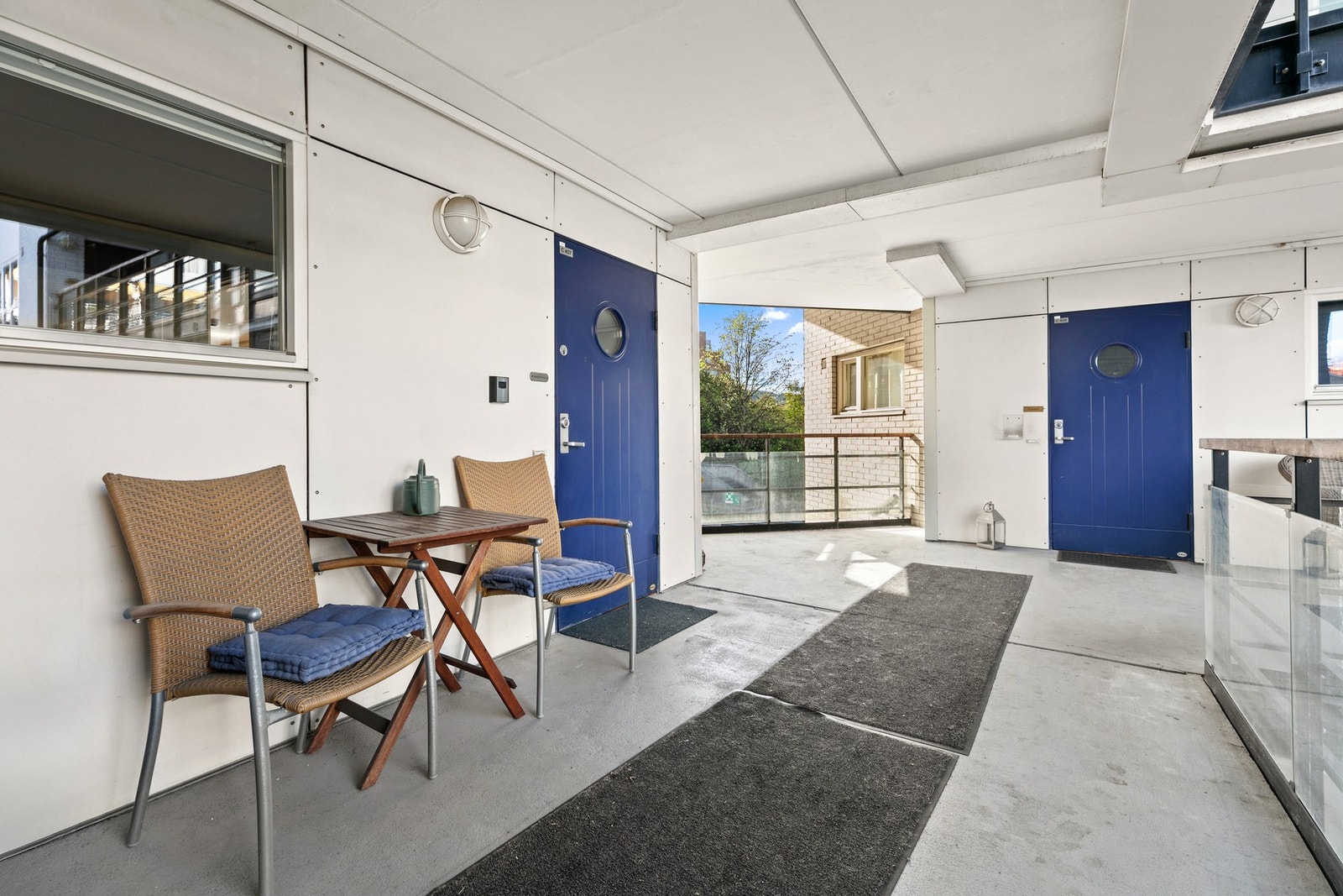 Boligen har adkomst via svalgang. Galleribilde