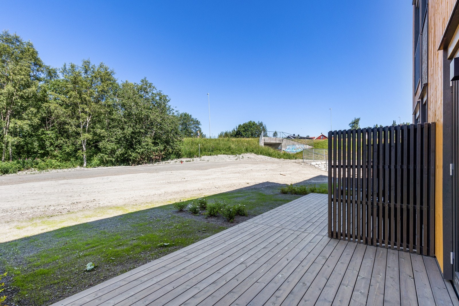 Markterrasse, grensende mot friområde Galleribilde