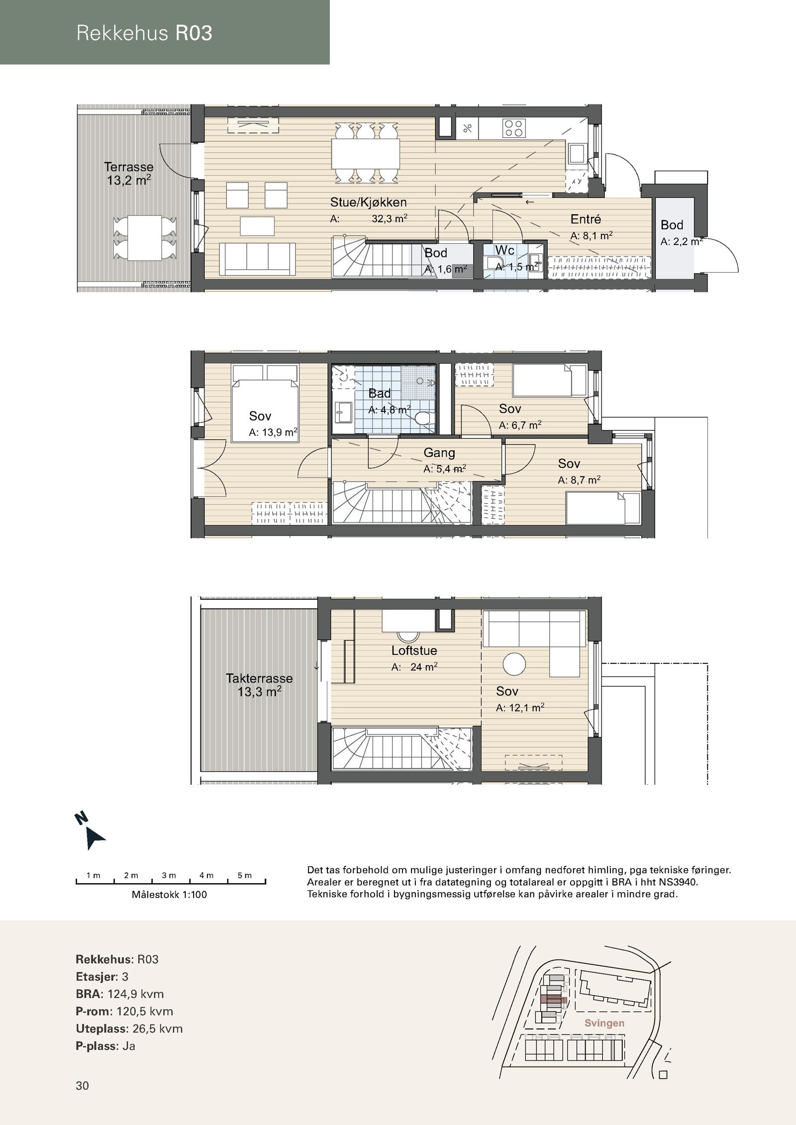 Plantegning R3 Galleribilde
