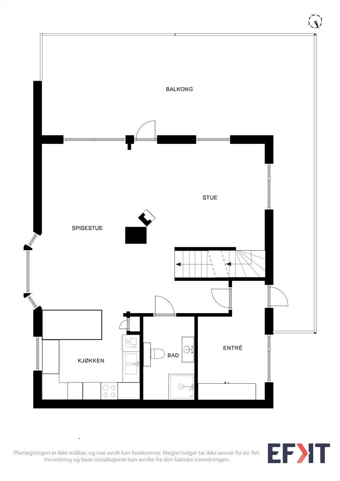 Plantegning hovedplan Galleribilde