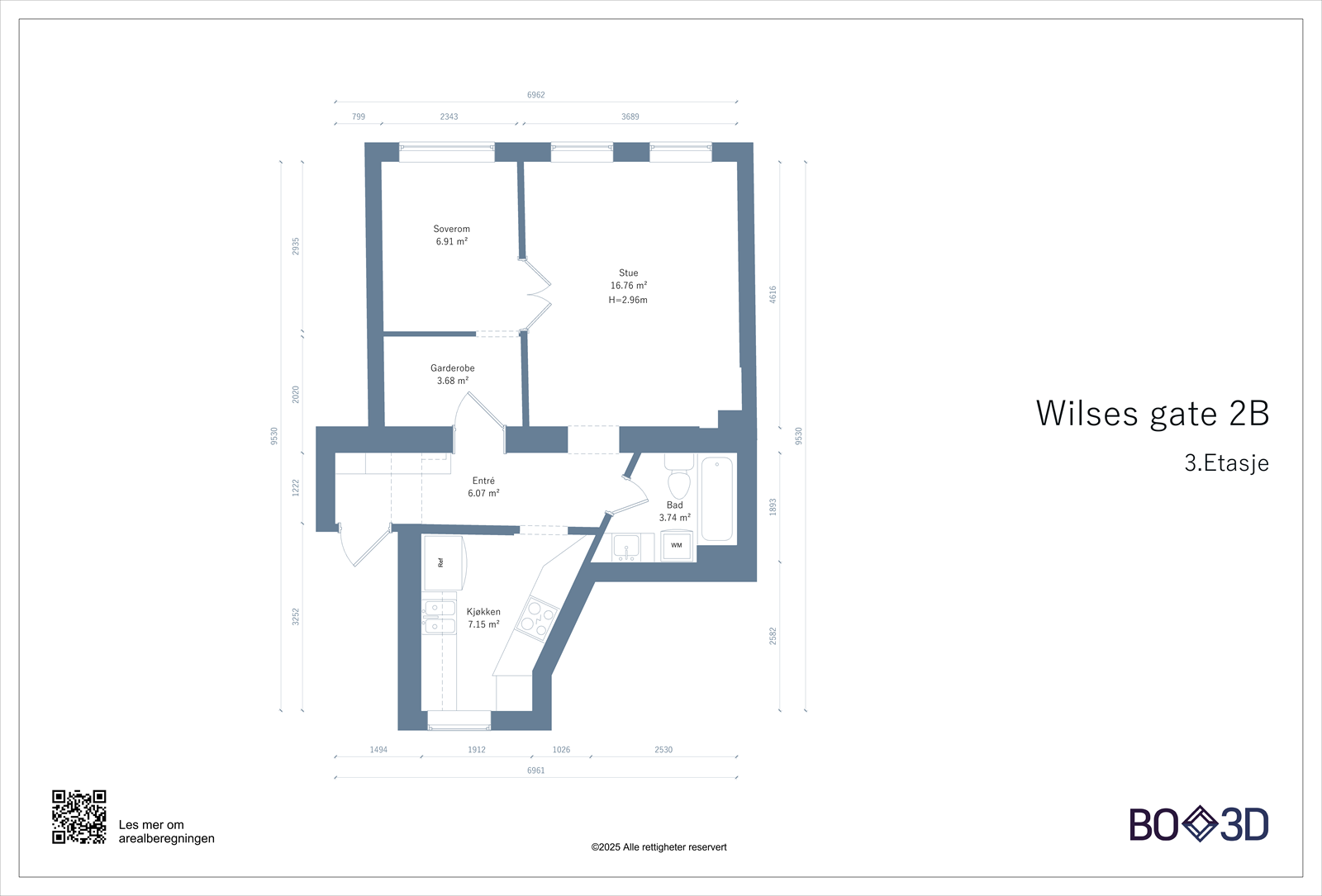 Plantegning. Galleribilde