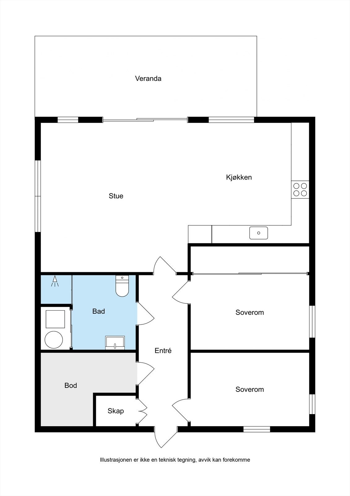 Planløsning Galleribilde