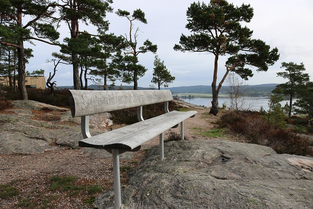 Fra turplass like ved Galleribilde