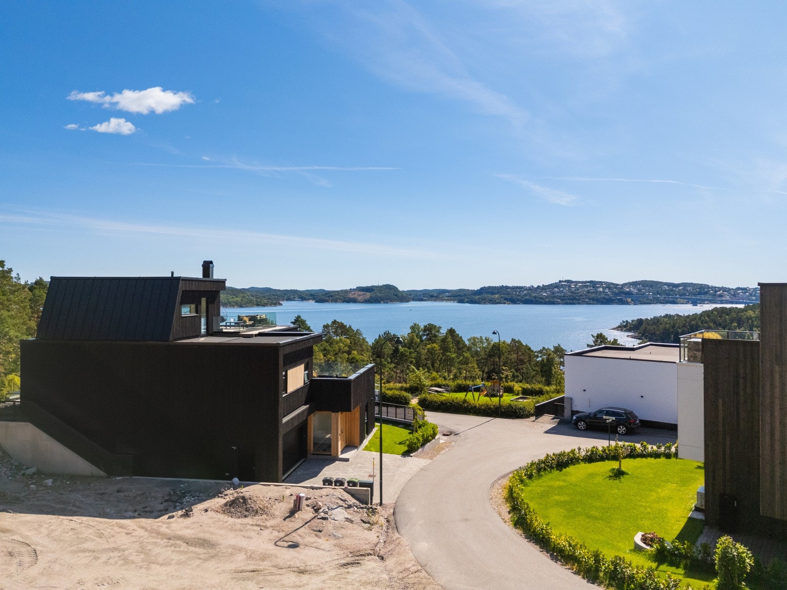 Bilde tatt fra tomt 38/39 Galleribilde