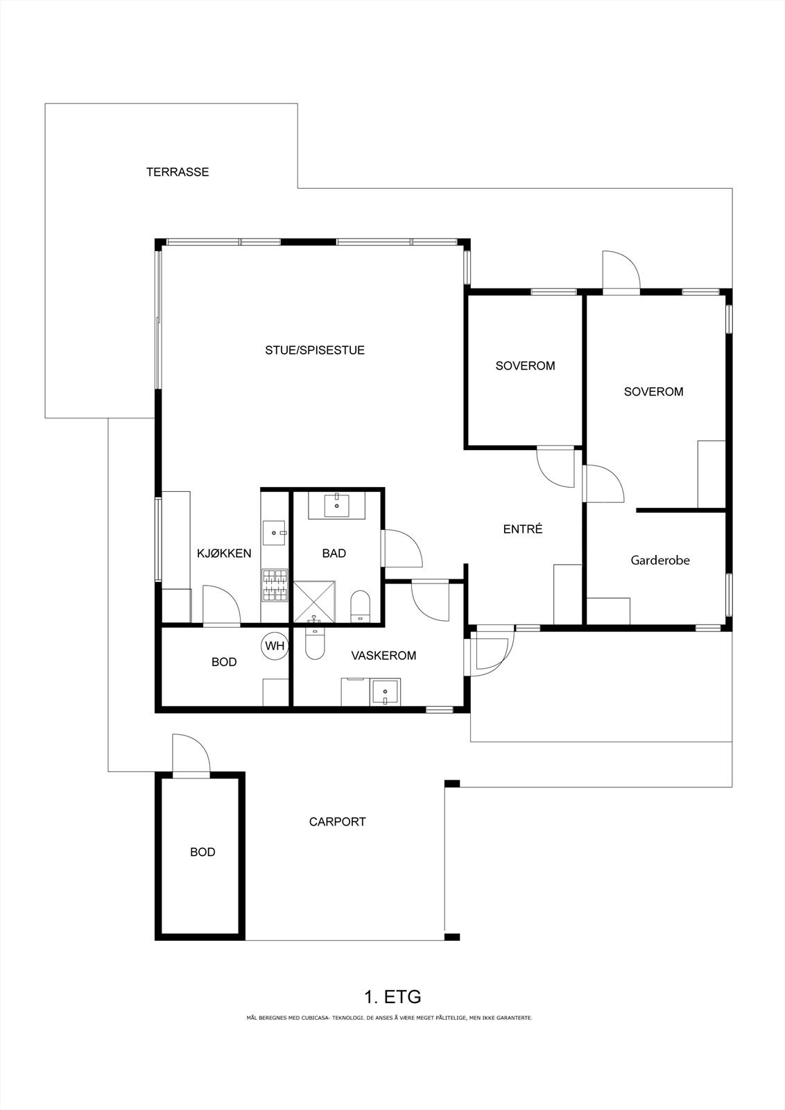 Veiledende planskisse - Ikke målbar Galleribilde