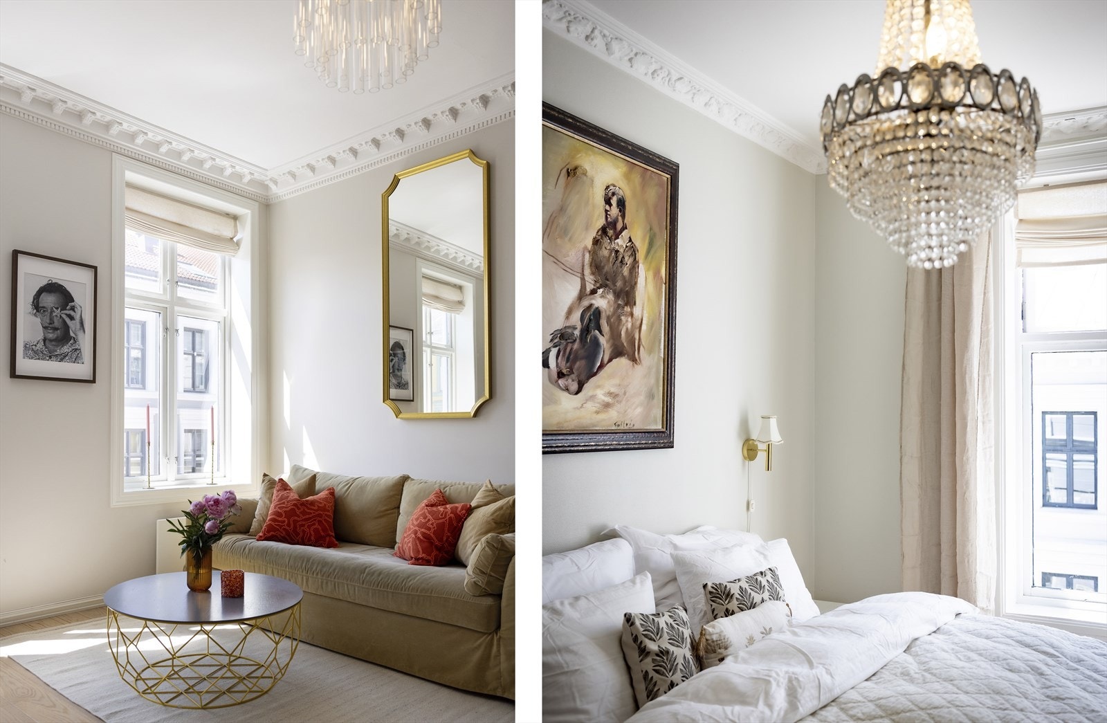 Stor og sjarmerende 2-roms i klassisk gård med hele 3m takhøyde Galleribilde