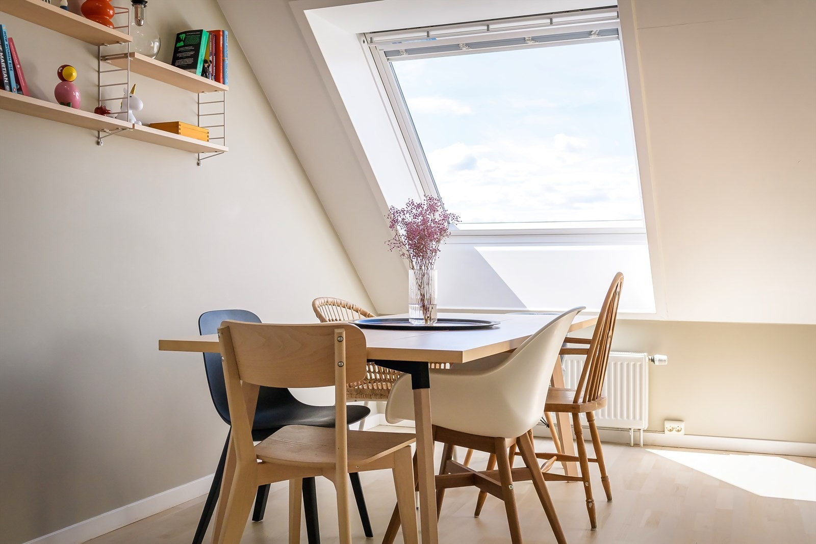 De moderne fargepalettene vil gjøre det enkelt å innrede med ønsket interiør. Galleribilde