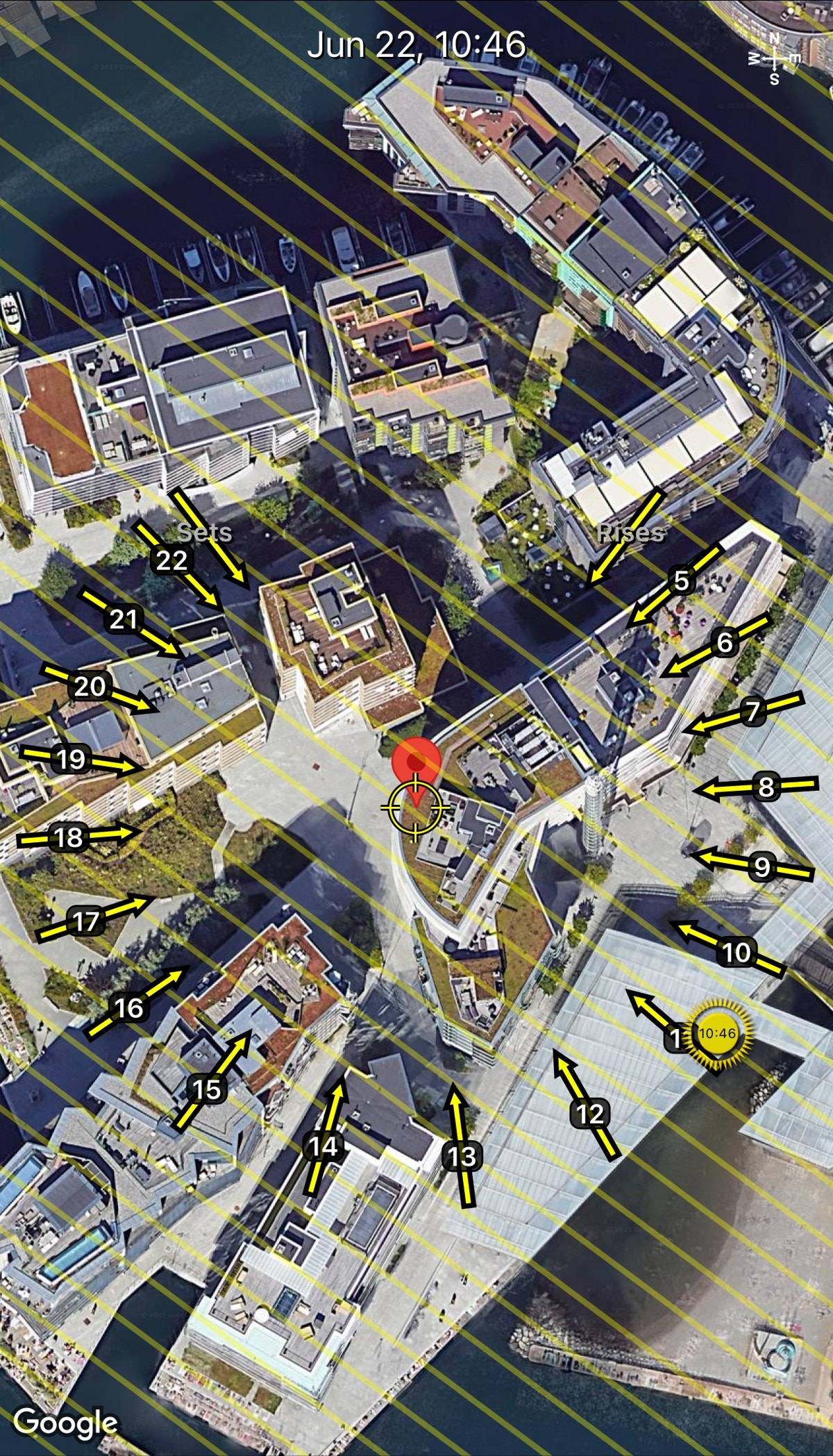 Leiligheten byr på svært gode solforhold. Galleribilde