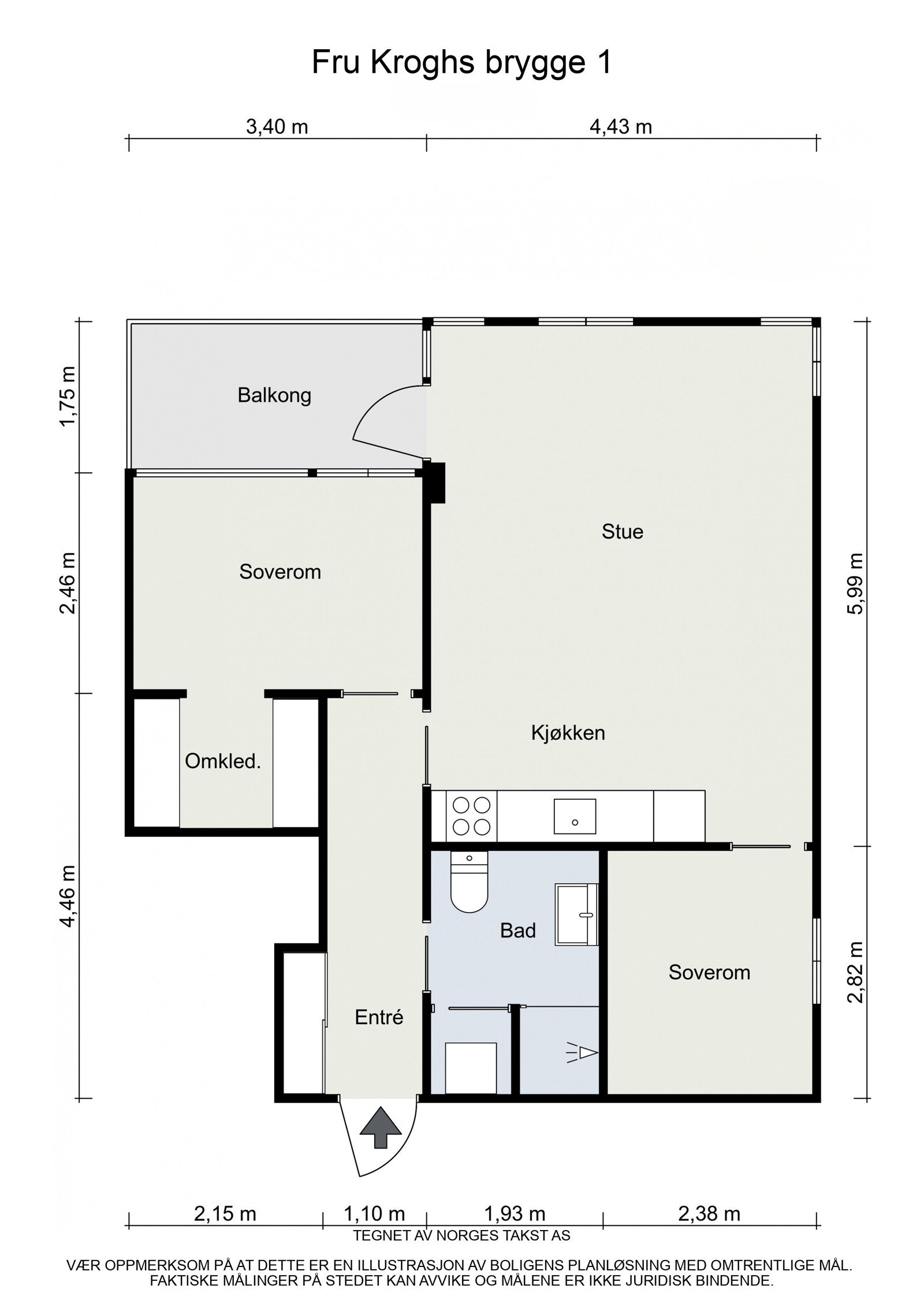 Plantegning. Galleribilde