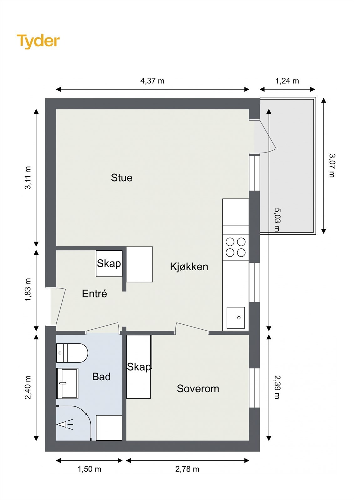 Plantegning. Galleribilde