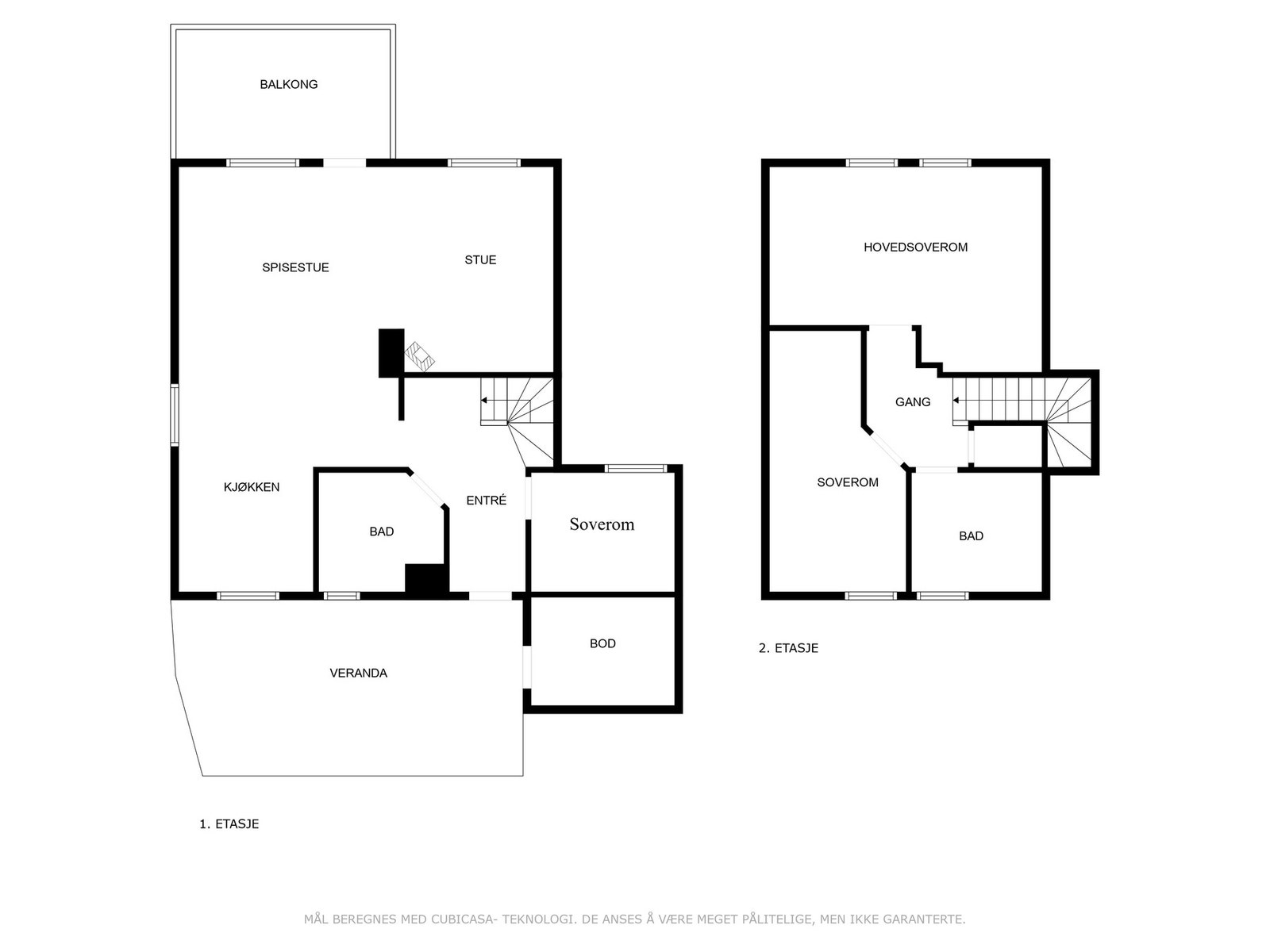 Fullstendig plantegning Galleribilde