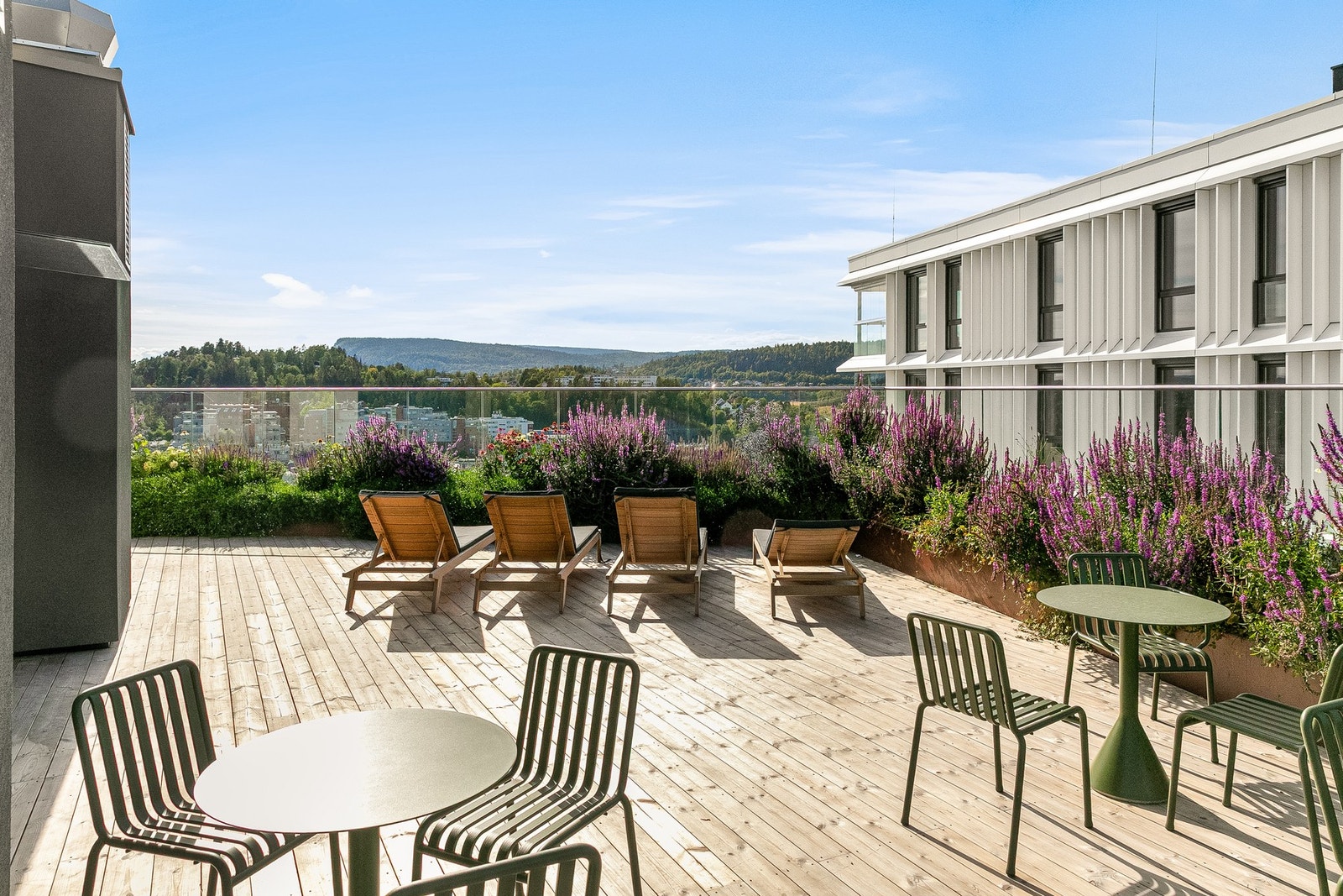 Svært gode solforhold - perfekt for varme sommerdager. Galleribilde