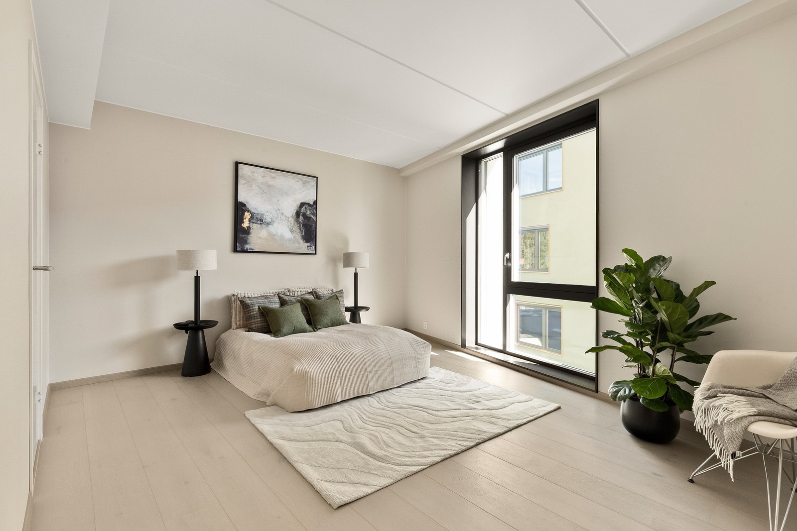 Luftig hovedsoverom. Galleribilde