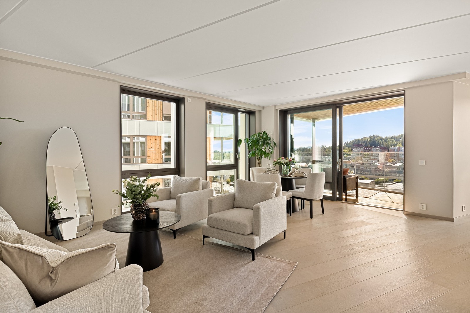 En lekker og nyoppført 4-roms leilighet fra 2025. Galleribilde